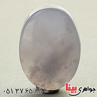 نگین انگشتر عقیق یمنی کبود سحابی فضایی _کد:20272