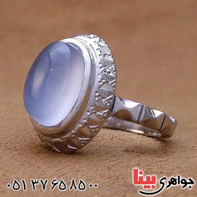 انگشتر عقیق یمنی موکل دار زنانه بسیار خوشرنگ _کد:20277