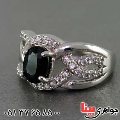 انگشتر یاقوت کبود زنانه بسیار عالی برند SPN