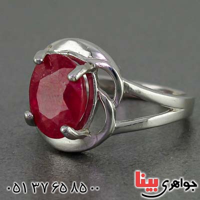 انگشتر یاقوت سرخ زنانه بسیار عالی برند SPN _کد:20300