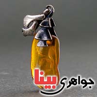 گردنبند کهربا حشره ای خوشرنگ _کد:20329