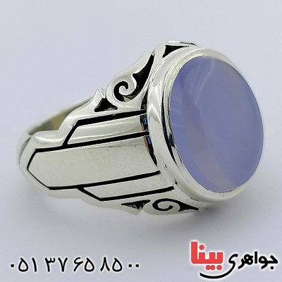 انگشتر عقیق یمنی مردانه درشت بسیار عالی _کد:20345