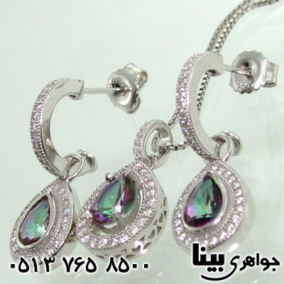 سرویس توپاز رنگی طرح اشک