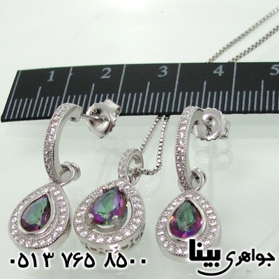 سرویس توپاز رنگی طرح اشک