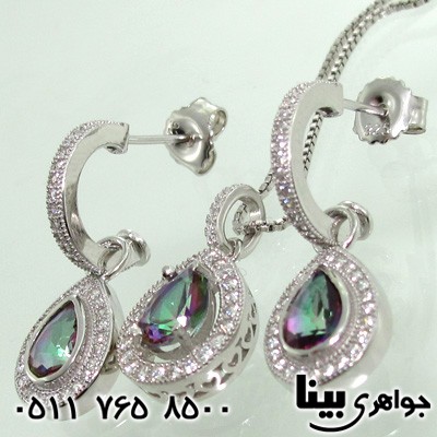 سرویس توپاز رنگی طرح اشک