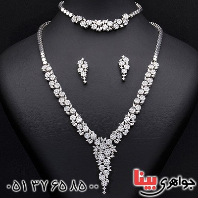 سرویس نقره زنانه خاص و بسیار زیبا _کد:20412