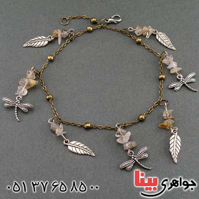 خلخال کوارتز سفید بسیار خاص _کد:20469