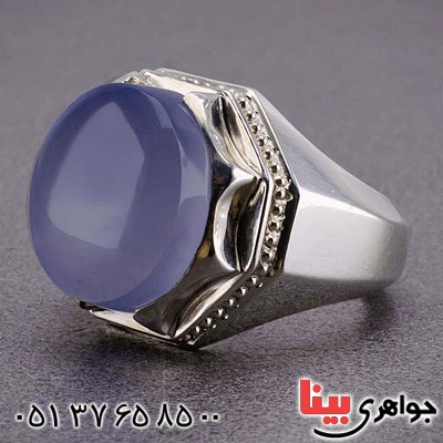 انگشتر عقیق یمنی درشت بسیار خوشرنگ فاخر _کد:20474