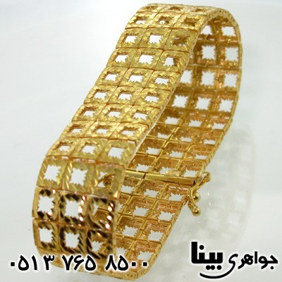 دستبند نقره زنانه قالب طلا 03