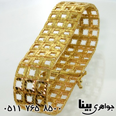 دستبند نقره زنانه قالب طلا 03