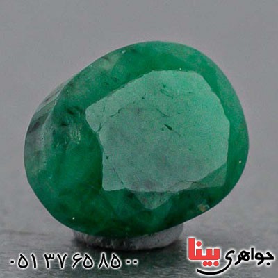 نگین انگشتر زمرد بسیار زیبا و خوشرنگ _کد:20528