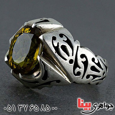 انگشتر الکساندریت مردانه بسیار فاخر _کد:20539
