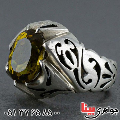 انگشتر الکساندریت مردانه بسیار فاخر و خوشرنگ _کد:20579