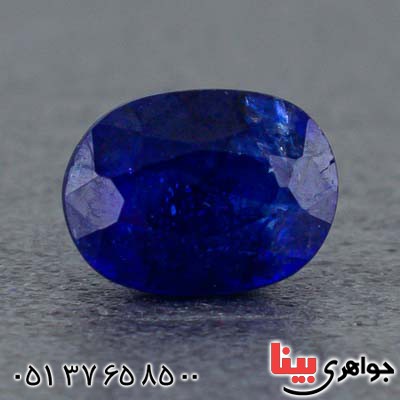 نگین انگشتر یاقوت کبود خوشرنگ بسیار عالی _کد:20620