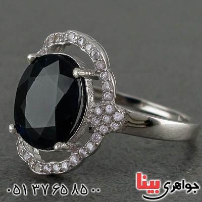 انگشتر یاقوت کبود خاص و خوشرنگ _کد:20680