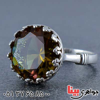 انگشتر الکساندریت زنانه بسیار خوشرنگ و خاص _کد:20902