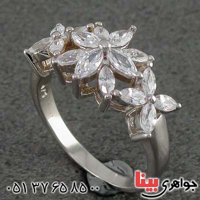 انگشتر نقره زنانه بسیار زیبا و خاص _کد:20921