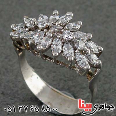 انگشتر نقره زنانه بسیار شیک و زیبا _کد:20923