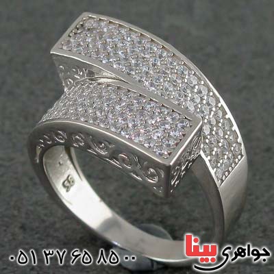 انگشتر نقره زنانه بسیار خاص _کد:20934