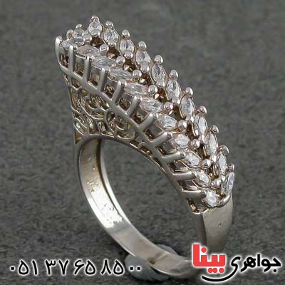 انگشتر نقره زنانه بسیار خاص _کد:20935