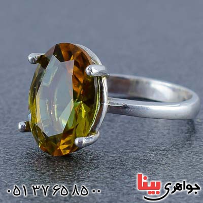 انگشتر الکساندریت رودیوم زنانه بسیار خاص _کد:21007