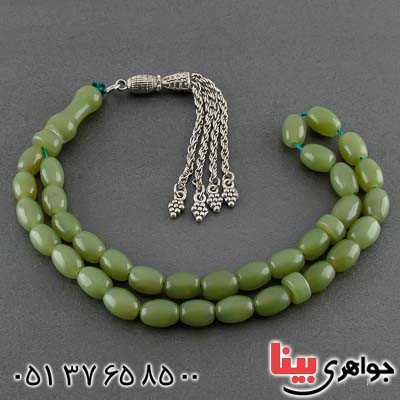 تسبیح یشم یمنی 33 دانه ای لاکچری درجه یک _کد:21123