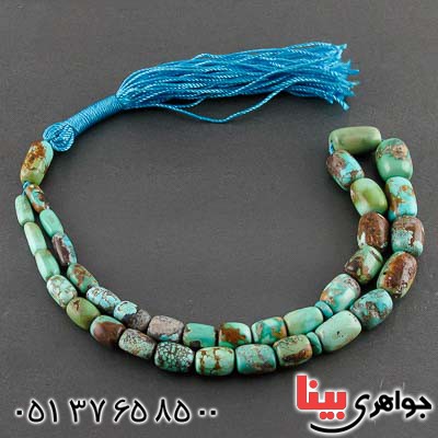 تسبیح فیروزه نیشابوری 33 دانه ای بسیار فاخر _کد:21142