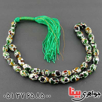 تسبیح کهربا 33 دانه ای بسیار زیبا _کد:21170