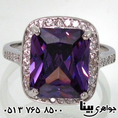 انگشتر آمتیست زنانه کلاسیک 1