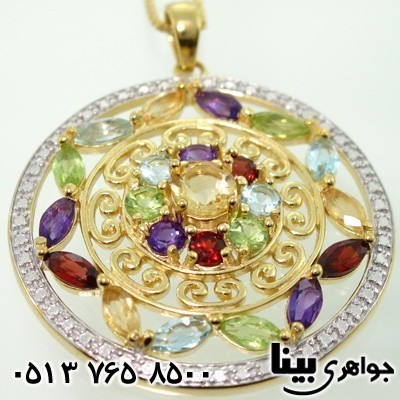 گردنبند چند جواهر منظومه جواهرات