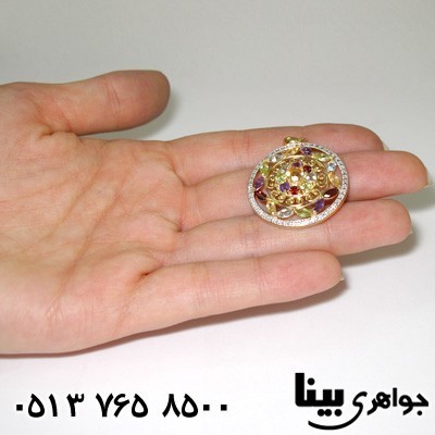 گردنبند چند جواهر منظومه جواهرات