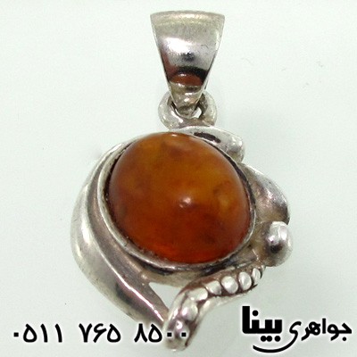گردنبند کهربا فانتزی