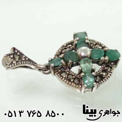 گردنبند زمرد میخک
