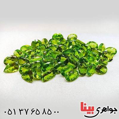 نگین انگشتر زبرجد خوشرنگ خاص بسیار زیبا _کد:21414