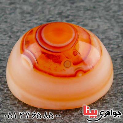 نگین انگشتر عقیق باباقوری بسیار زیبا و خاص _کد:21421