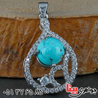 گردنبند فیروزه نیشابوری زنانه بسیار خاص