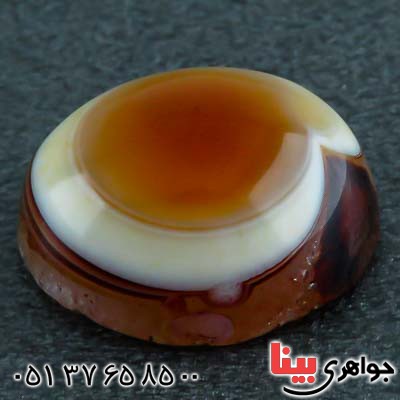 نگین انگشتر عقیق باباقوری تاپ بسیار زیبا _کد:21653