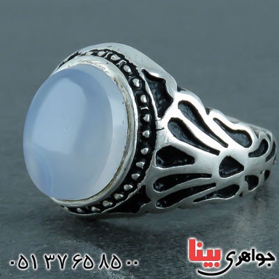 انگشتر عقیق یمنی مردانه بسیار خاص _کد:21674