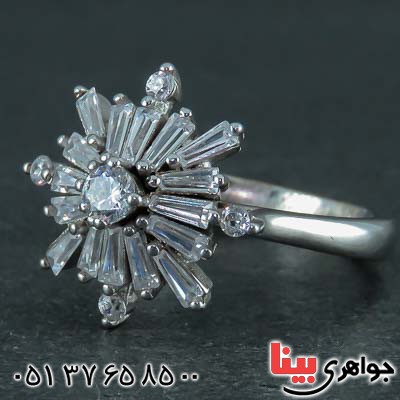 انگشتر نقره زنانه بسیار خاص _کد:21693