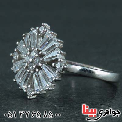 انگشتر نقره زنانه بسیار شیک _کد:21696