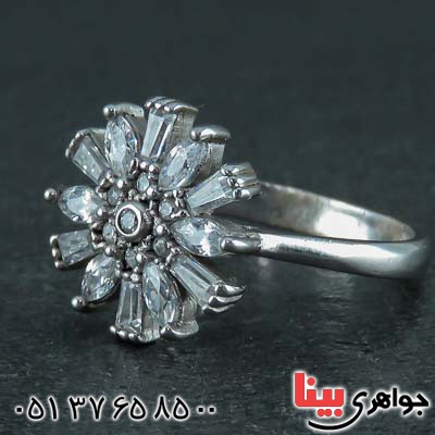 انگشتر نقره زنانه بسیار خاص _کد:21698