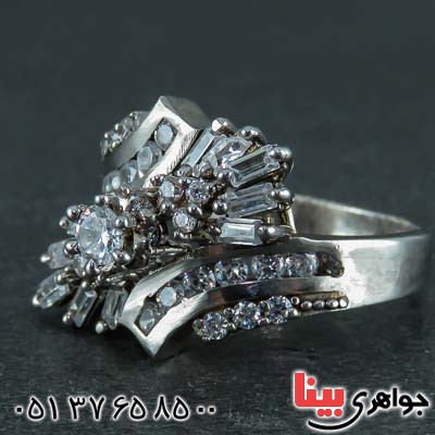 انگشتر نقره زنانه بسیار زیبا _کد:21705