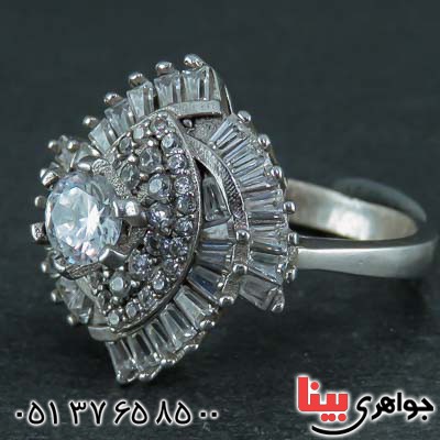 انگشتر نقره زنانه بسیار زیبا _کد:21714
