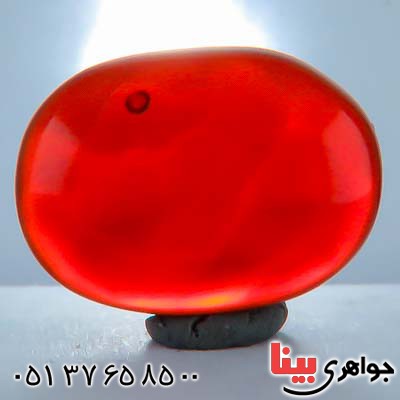 نگین انگشتر عقیق یمنی قدیمی کبدی بسیار زیبا