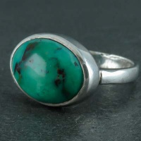 انگشتر فیروزه خوشرنگ و خاص