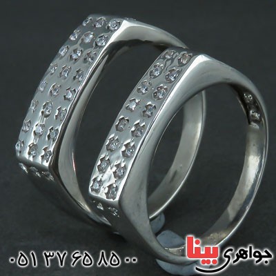 انگشتر نقره ست زیبا و خاص _کد:21841