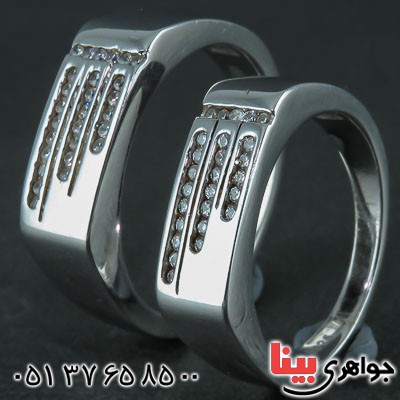 انگشتر نقره ست خاص و زیبا _کد:21842