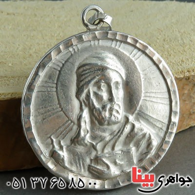 گردنبند نقره شمایل خاص بسیار زیبا _کد:22165