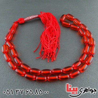 تسبیح کهربا ۳۳ دانه ای بسیار زیبا _کد:22174