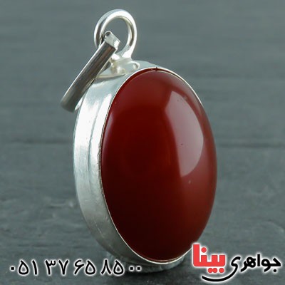 گردنبند عقیق یمنی خوشرنگ خاص زنانه _کد:22177